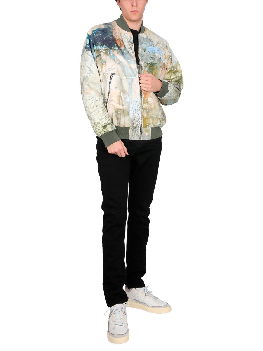 BALMAIN Reversible Mini Bomber Jacket