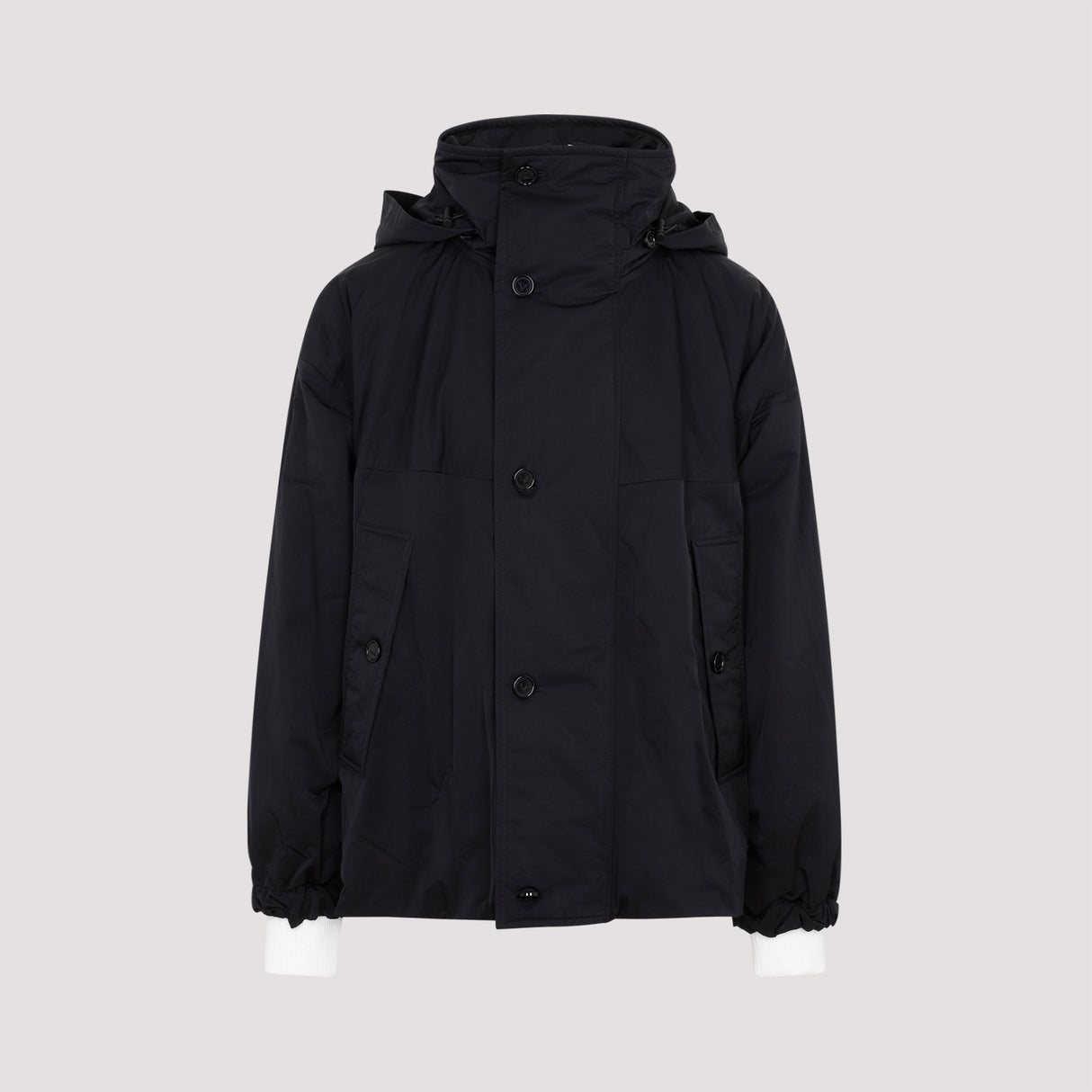 BOTTEGA VENETA Hooded Nylon Jacket for Men - FW23 Collection