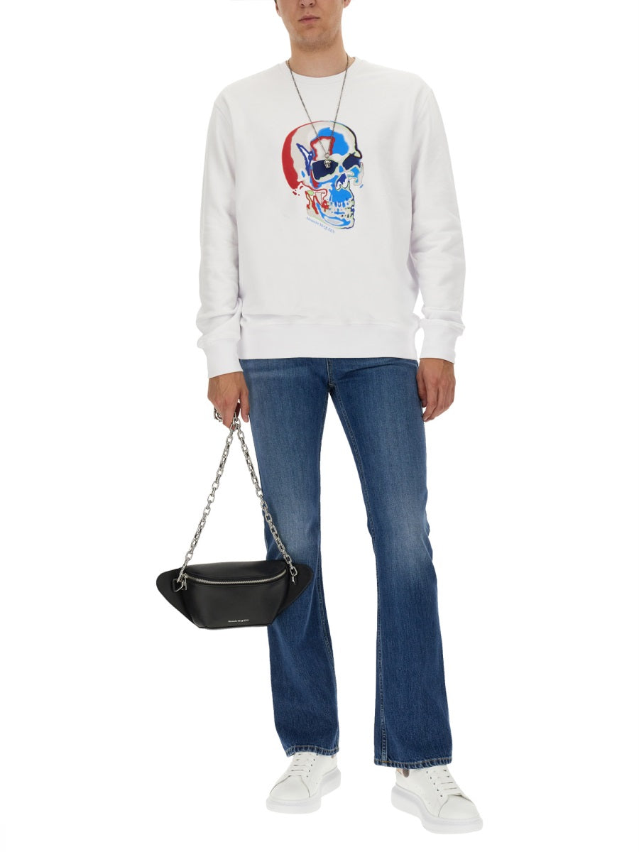 ALEXANDER MCQUEEN Skull Graphic Sweatshirt