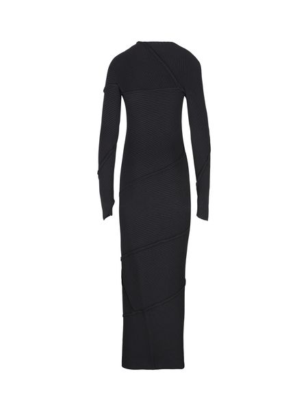 BALENCIAGA Spiral Knit Dress - Women's FW23 Dress