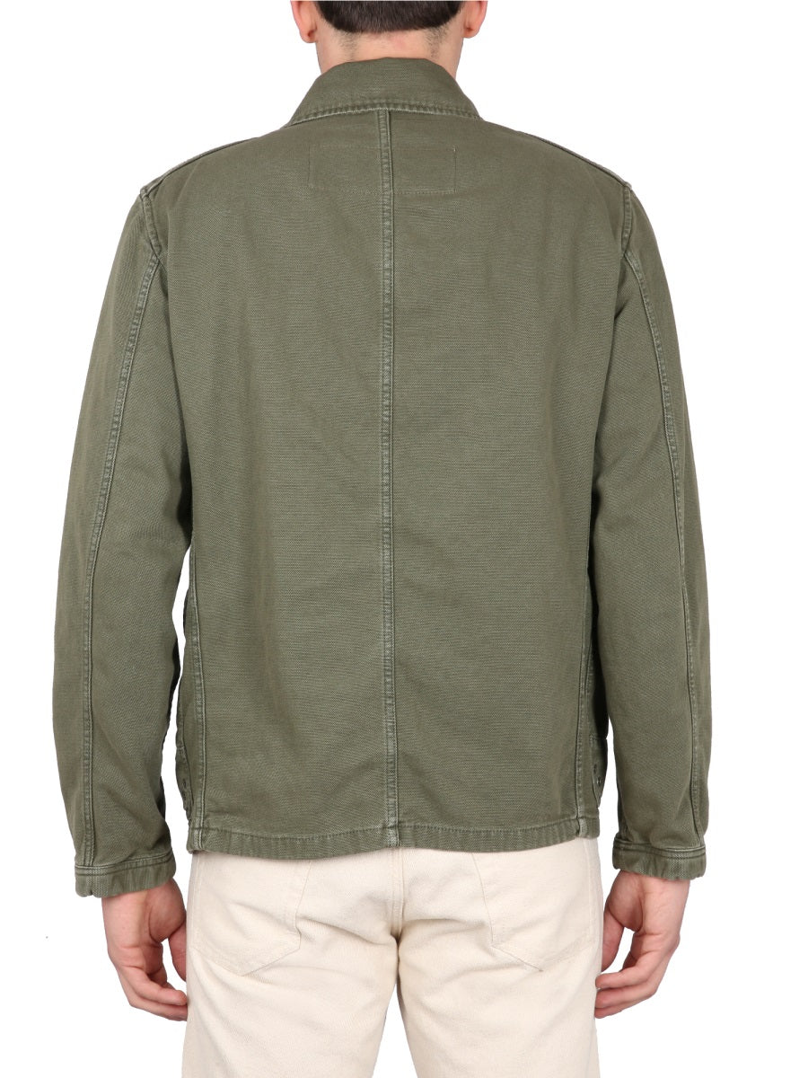 FAY Men's Mini Jacket with 4 Iconic Front Hooks