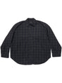 BALENCIAGA Detachable Shoulder Cotton Shirt - XS