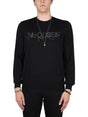 ALEXANDER MCQUEEN Embroidered Logo Regular Fit T-Shirt