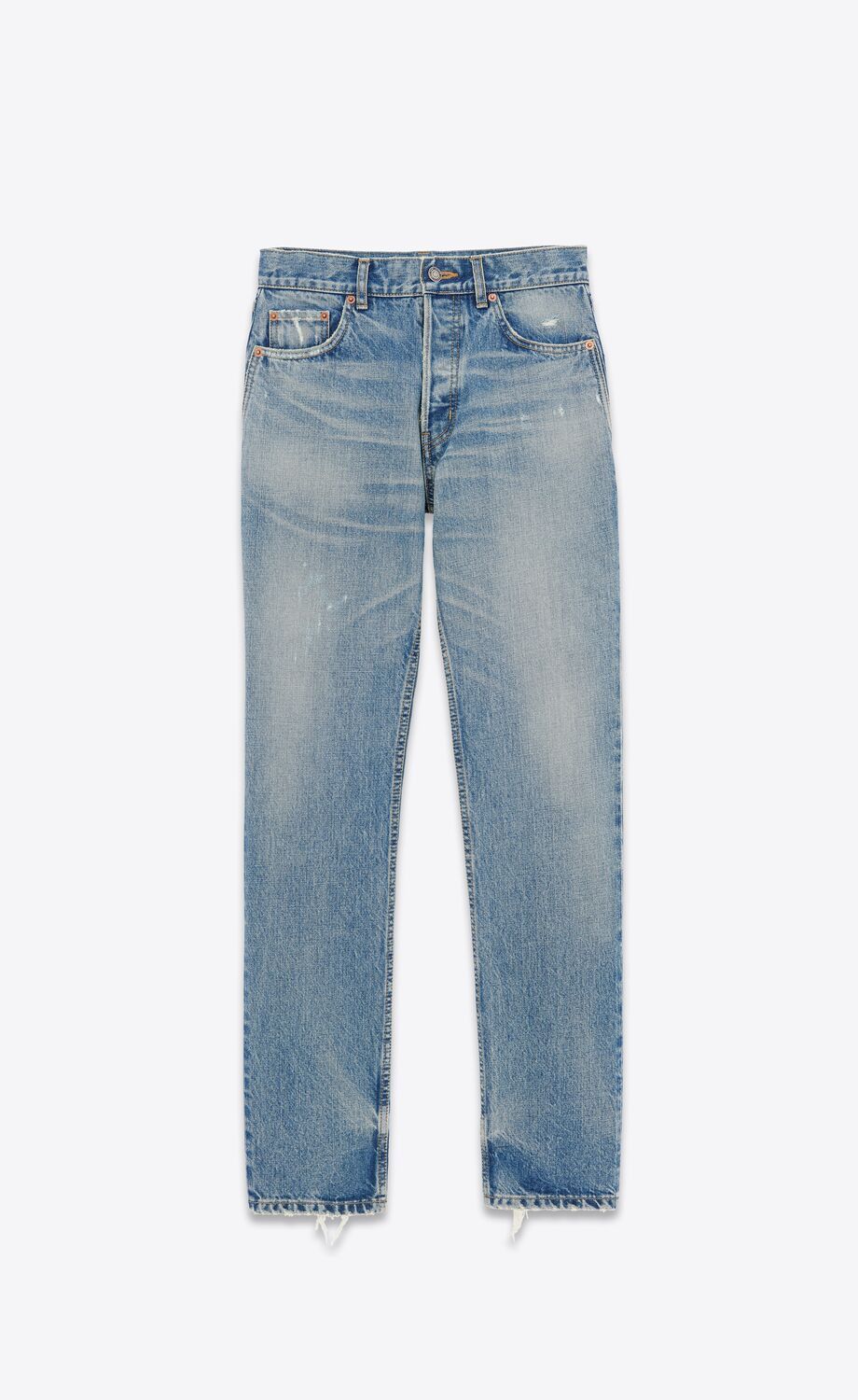 SAINT LAURENT Relaxed Straight Jeans for Men