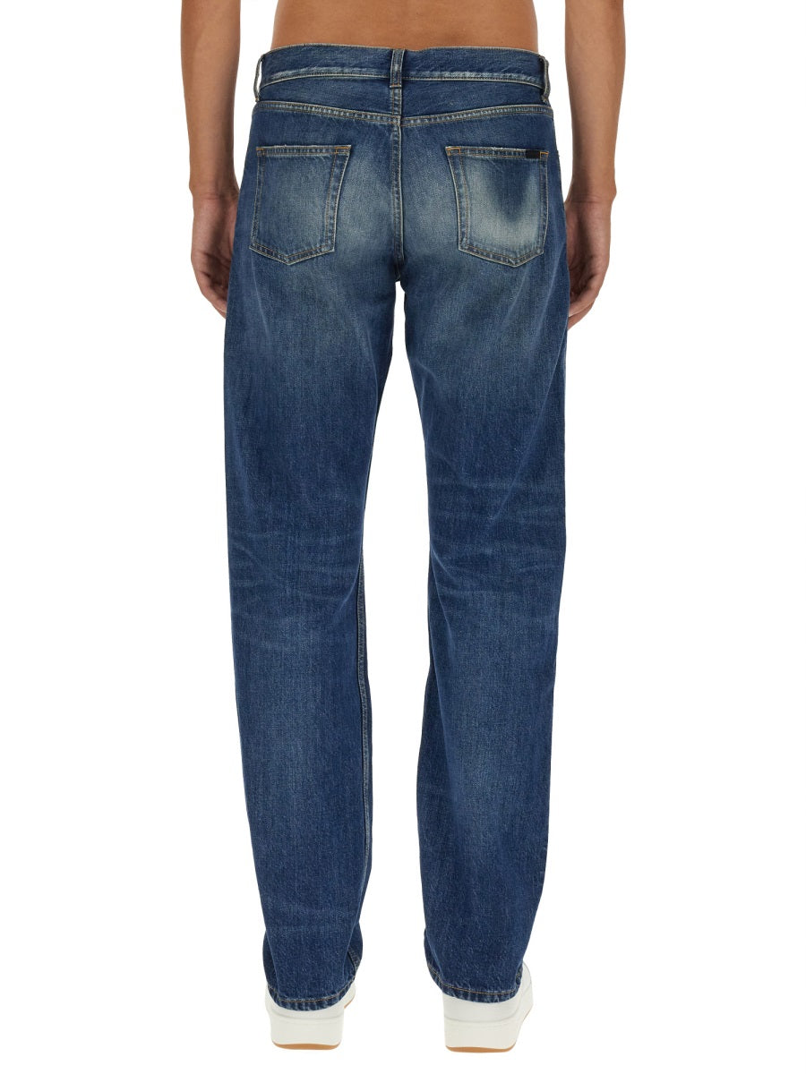 SAINT LAURENT Straight Leg Denim Jeans - Size 31