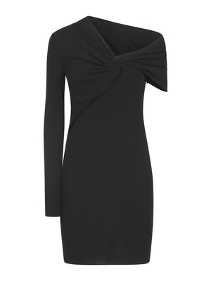 SAINT LAURENT Chic Viscose Mini Dress for Women