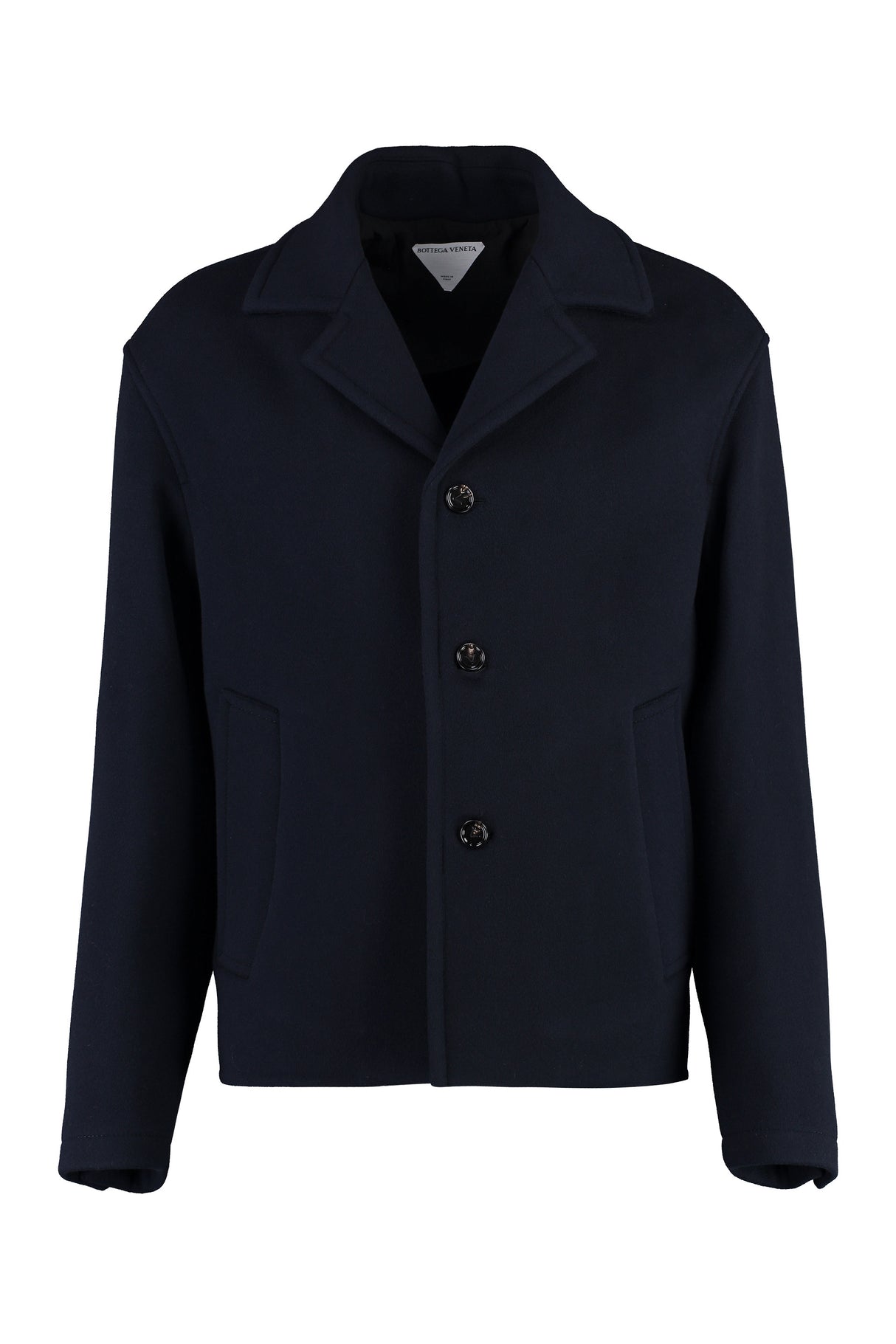 BOTTEGA VENETA Wool Blend Peacoat for Men