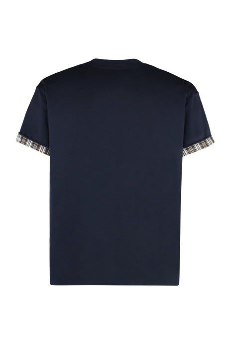 BOTTEGA VENETA メンズ コットン クラシック クルーネック Tシャツ