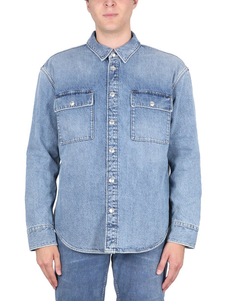 BOTTEGA VENETA Timeless Denim Shirt for Men