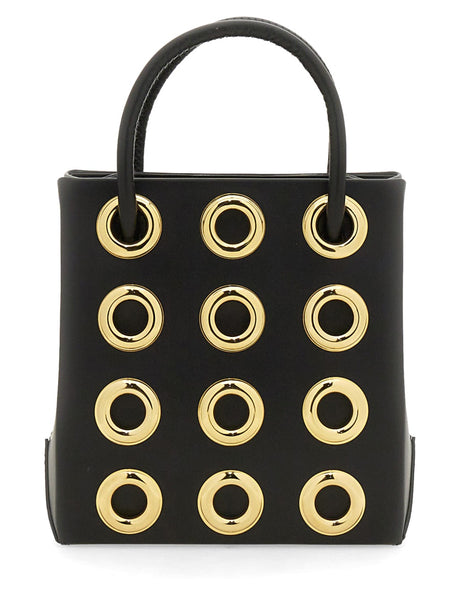 MOSCHINO COUTURE Couture Leather Handbag - Mini Design for Modern Elegance