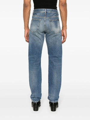 SAINT LAURENT Straight-Leg Denim Jeans - Regular Fit, Size US 32