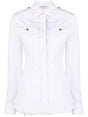 ALEXANDER MCQUEEN Cotton Button-Up Shirt for Women