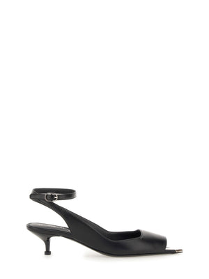 ALEXANDER MCQUEEN Punk Mini Stiletto Sandal - 4CM Heel