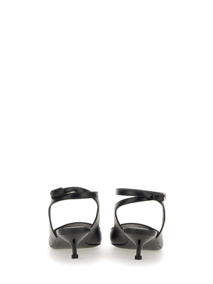 ALEXANDER MCQUEEN Punk Mini Stiletto Sandal - 4CM Heel