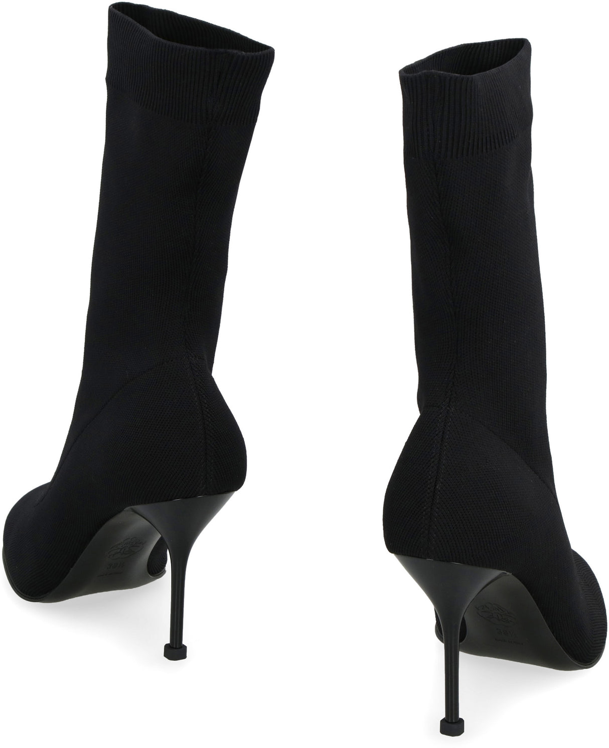 ALEXANDER MCQUEEN Women’s Stiletto Heel Sock Ankle Boots