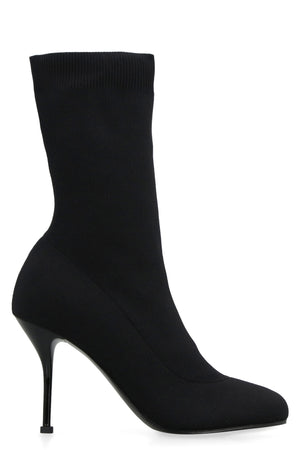 ALEXANDER MCQUEEN Women’s Stiletto Heel Sock Ankle Boots