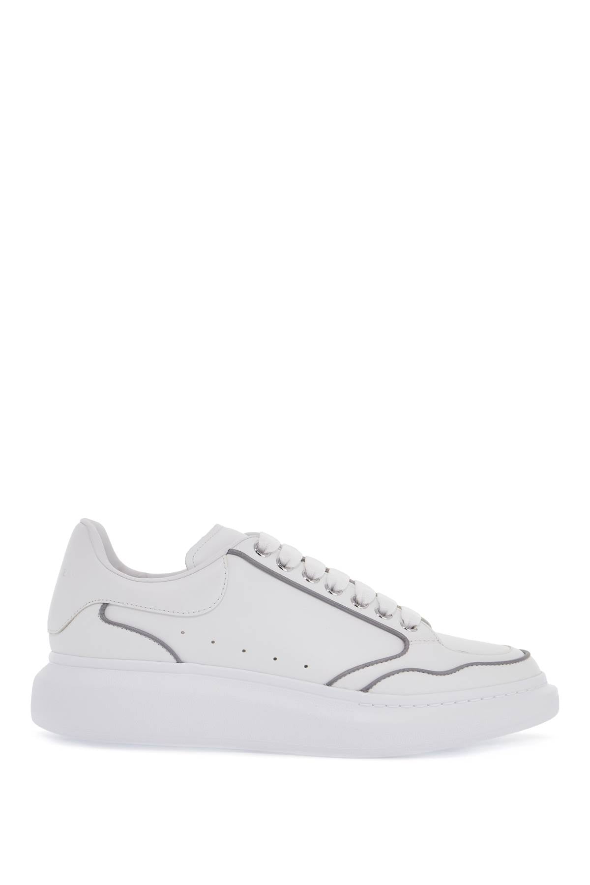 ALEXANDER MCQUEEN Oversized Leather Sneakers for Men