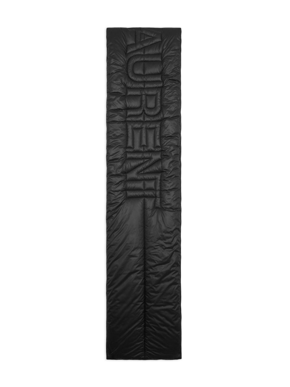 SAINT LAURENT Padded Wraparound Scarf with Logo for Women