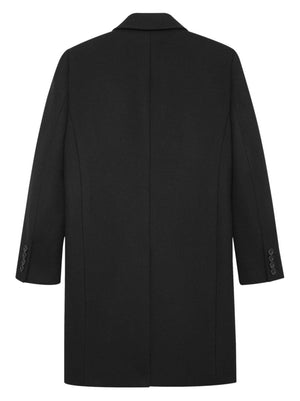 SAINT LAURENT Men's Double-Breasted Wool Jacket