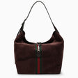 GUCCI Classic Shoulder Handbag with Web Stripe