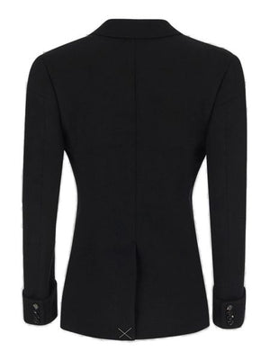 BOTTEGA VENETA Cotton Blend Single-Breast Jacket