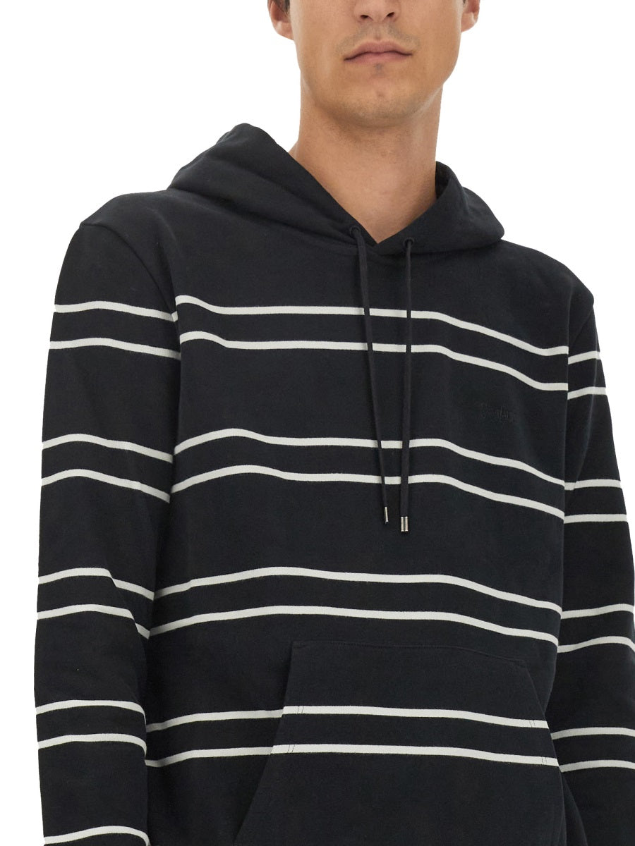 SAINT LAURENT Striped Sweatshirt - Size L