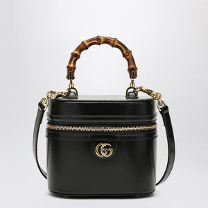 GUCCI Mini Leather Handbag with Bamboo Handle