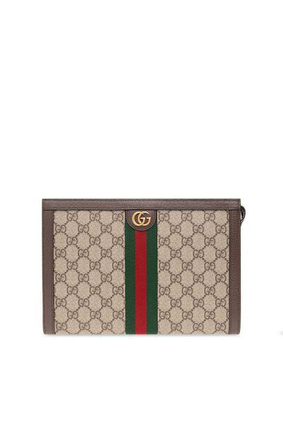 GUCCI Mini GG Pouch Handbag - 26X18X6CM