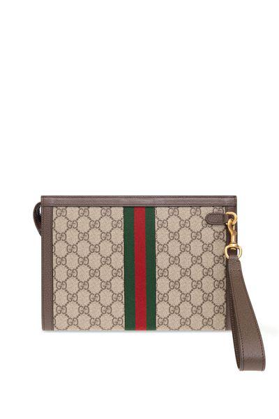 GUCCI Mini GG Pouch Handbag - 26X18X6CM