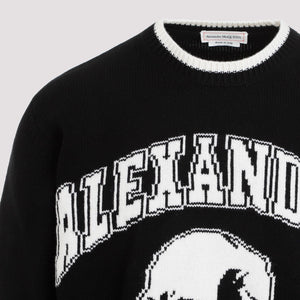 ALEXANDER MCQUEEN Men's Luxurious Wool & Cashmere Blend Sweater