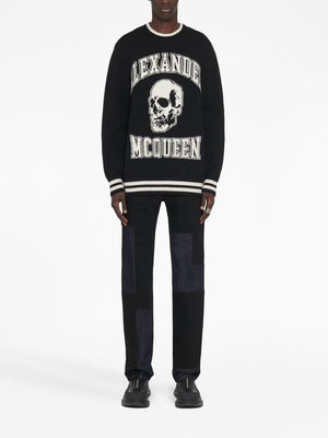 ALEXANDER MCQUEEN Varsity Sweater - Regular Fit