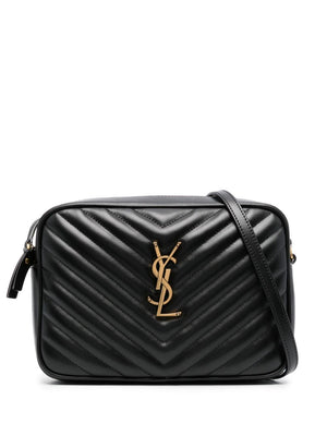 SAINT LAURENT Quilted Lou Crossbody Bag - SS24 Collection (クイルテッド ルー クロスボディ バッグ - SS24 コレクション)