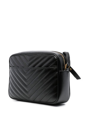 SAINT LAURENT Quilted Lou Crossbody Bag - SS24 Collection (クイルテッド ルー クロスボディ バッグ - SS24 コレクション)