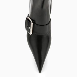 BALENCIAGA Knife 80 Leather Ankle Boots for Women