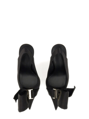 Ferragamo Asymmetrical Bow Sandals