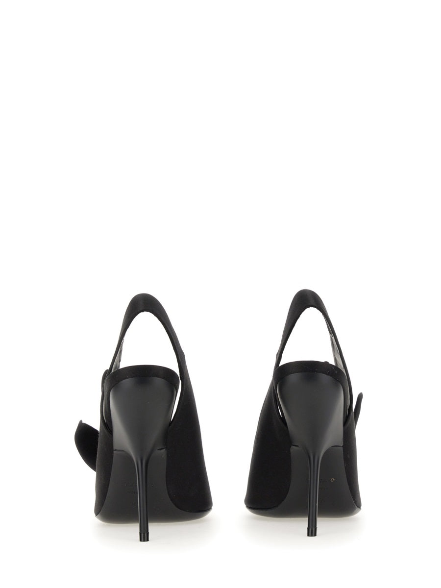 Ferragamo Asymmetrical Bow Sandals