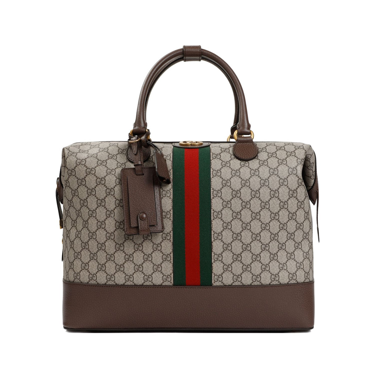 GUCCI Premium Leather Duffle Bag - 42cm x 31.5cm x 21cm