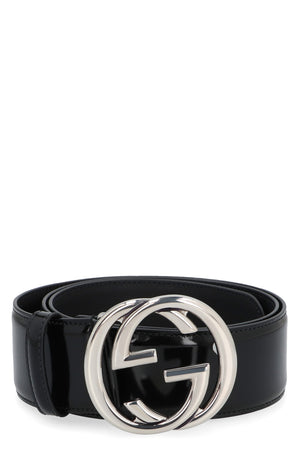 GUCCI Classic Leather Belt with Adjustable Size and Iconic Buckle