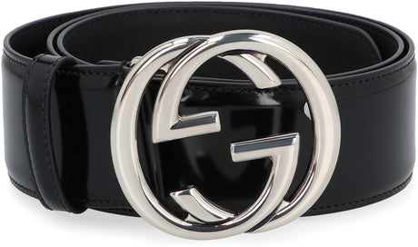 GUCCI Classic Leather Belt with Adjustable Size and Iconic Buckle