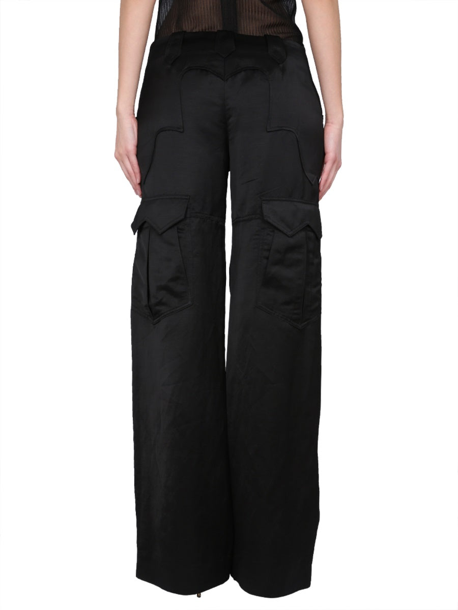 TOM FORD Women's Cargo Pants with Concealed Zipper Closure