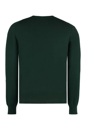 GUCCI Men's Crew-Neck Wool Sweater