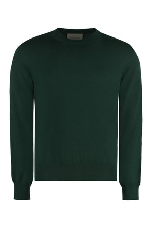 GUCCI Men's Crew-Neck Wool Sweater