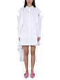 ALEXANDER McQUEEN Classic Collar Dress with Front Closure - Women's SS23