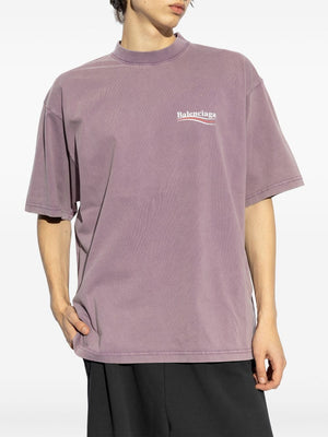 BALENCIAGA Medium Fit T-Shirt for Men - SS25 Collection