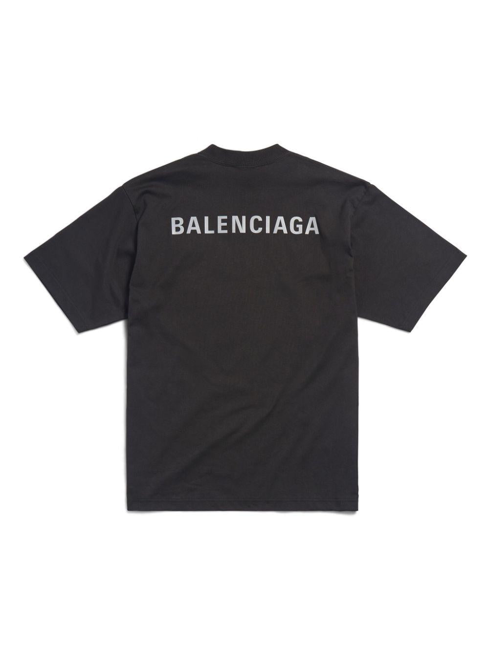 BALENCIAGA Medium Fit Short-Sleeved Crewneck T-Shirt