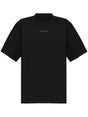 BALENCIAGA Rhinestone Logo Graphic Tee for Women