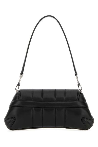 GUCCI Mini Black Leather Quilted Shoulder Bag