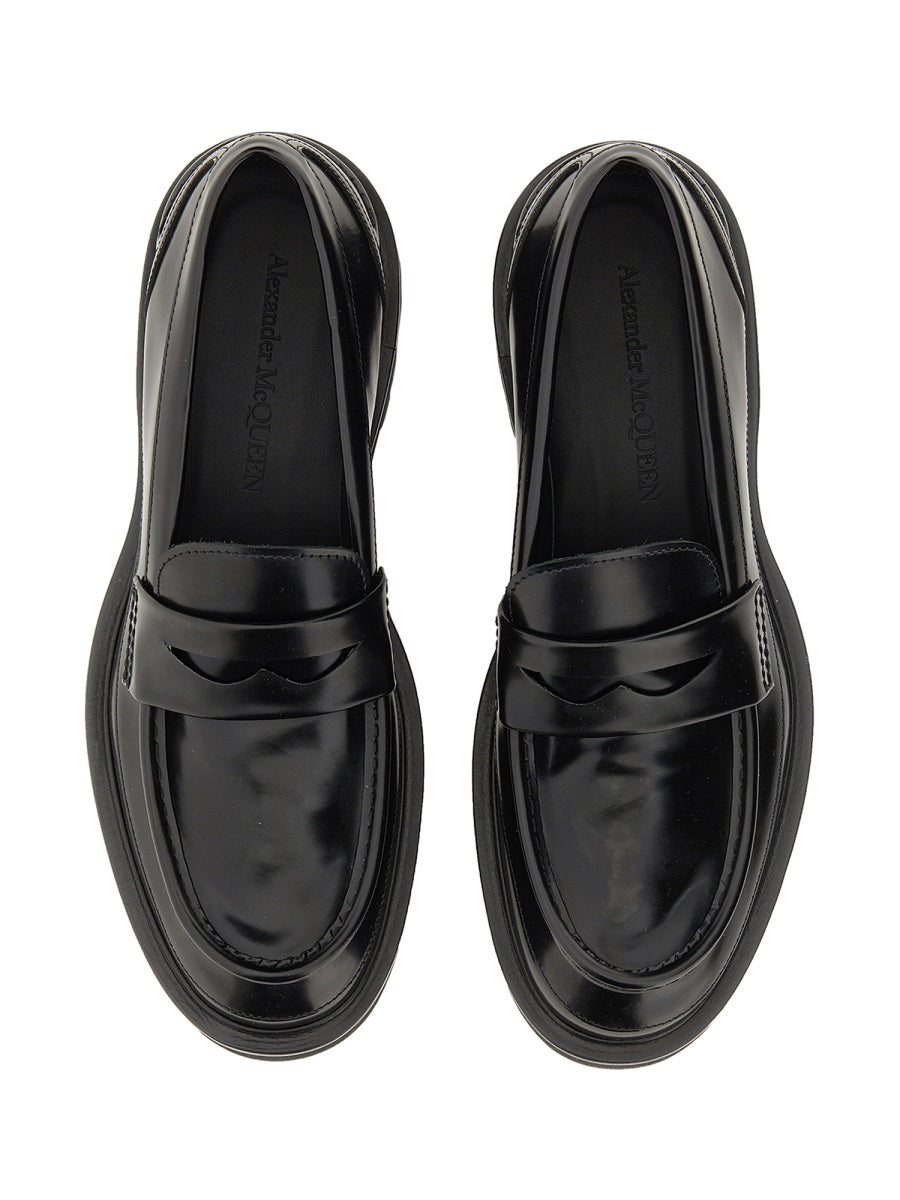 ALEXANDER McQUEEN Men's 3cm Leather Loafer