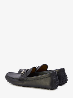 GUCCI Premium Leather Loafers with Metal Horsebit