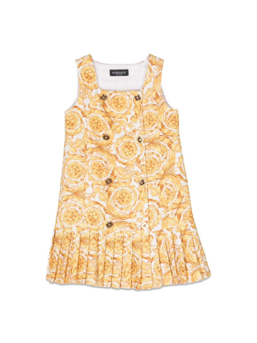 VERSACE Mini Baroque Dress for Girls